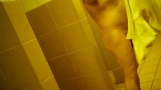 Naked Men In Public Pool Shower