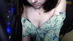 Amateur Webcam Teen Masturbates And Teases