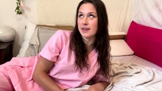 Amateur Teen Georgeus Brunette 1