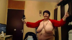 Bbw Granny Dance