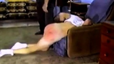 Gay - retro brutal spank